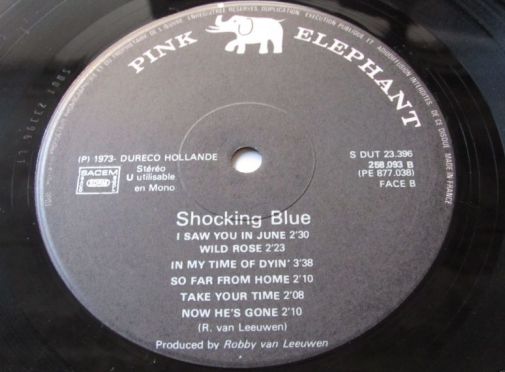 Shocking Blue, 1973,  