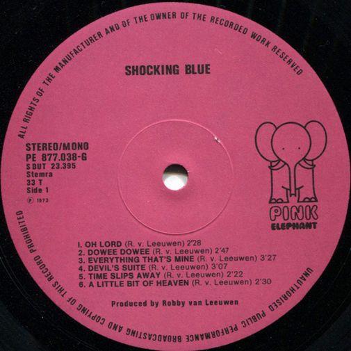 Shocking Blue "Ham", Holland