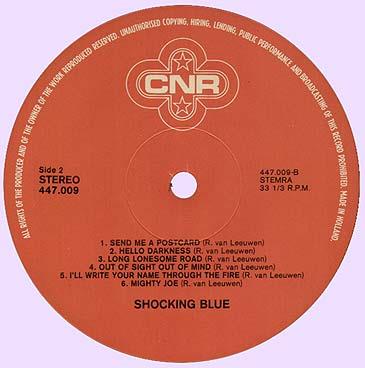  "Shocking Blue", Side Two