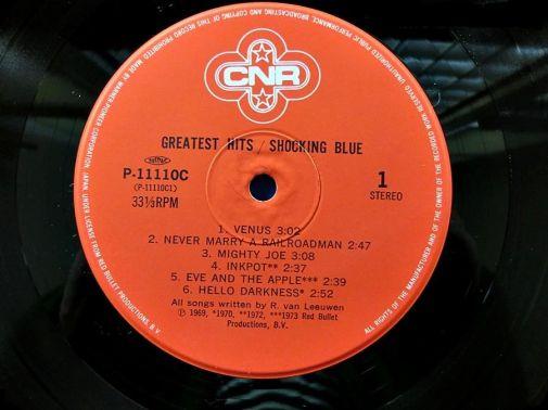 Shocking Blue, Greatest Hits, 1980,  