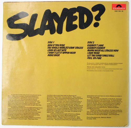 Slade Slayed? 1972, 