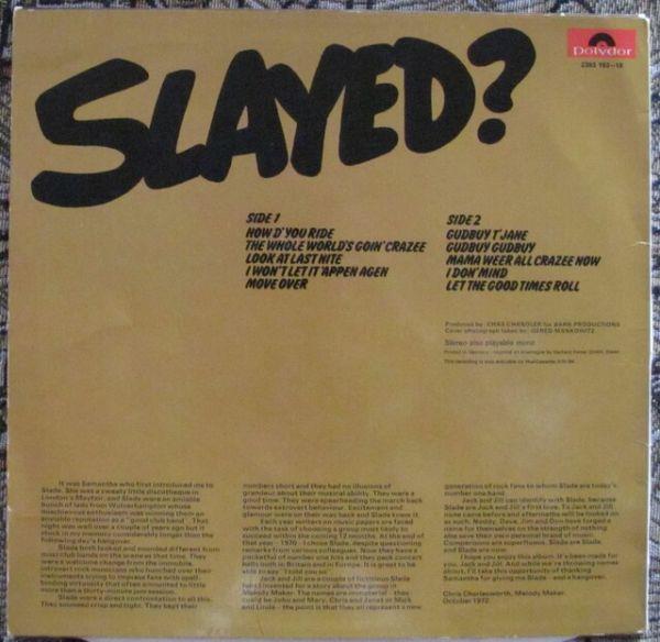 Slade Slayed? 1972, Germany