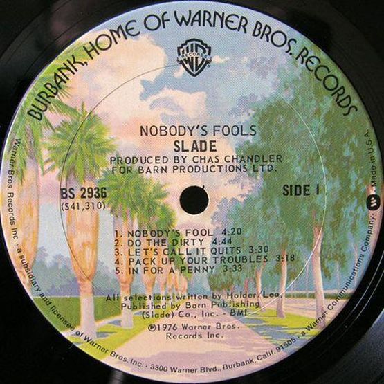 Slade, Nobody's Fools, 1976, USA