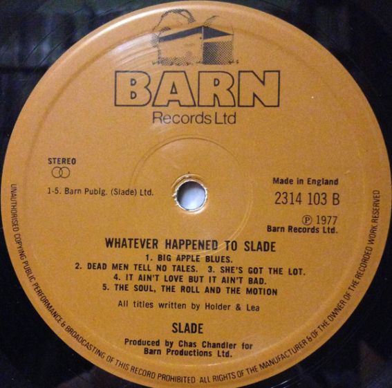 Slade ~ Whatever Happened to Slade? 1977, UK