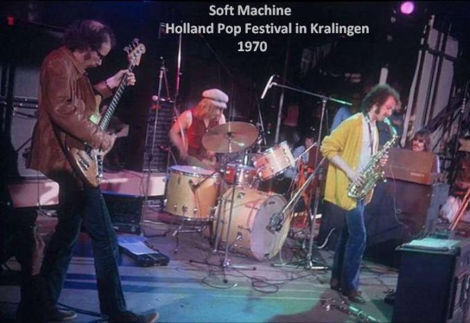 "Soft Machine"    1970- . Holland Pop Festival in Kralingen