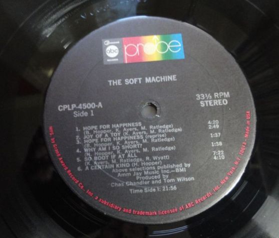 The Soft Machine, 1968, UK