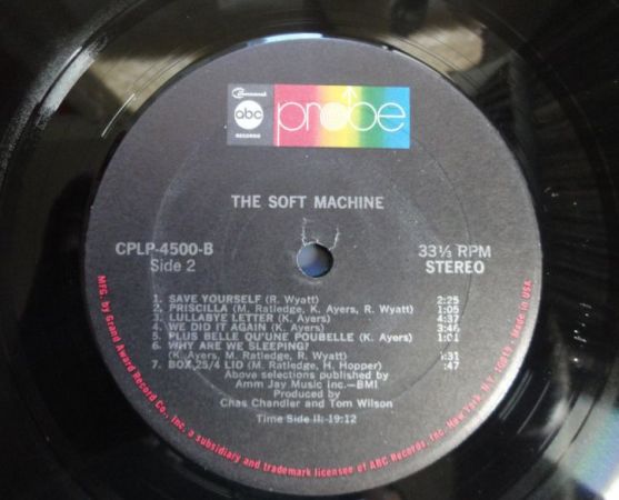 Soft Machine, 1968, UK