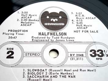 Halfnelson, 1971, Sparks