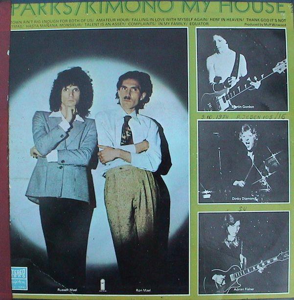 Sparks, Kimono My House, 1974, Jugoslavia