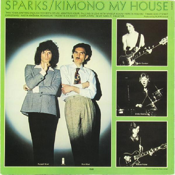 Sparks, Kimono My House, 1974, Sweden