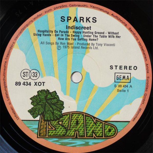 Sparks, 1975,  