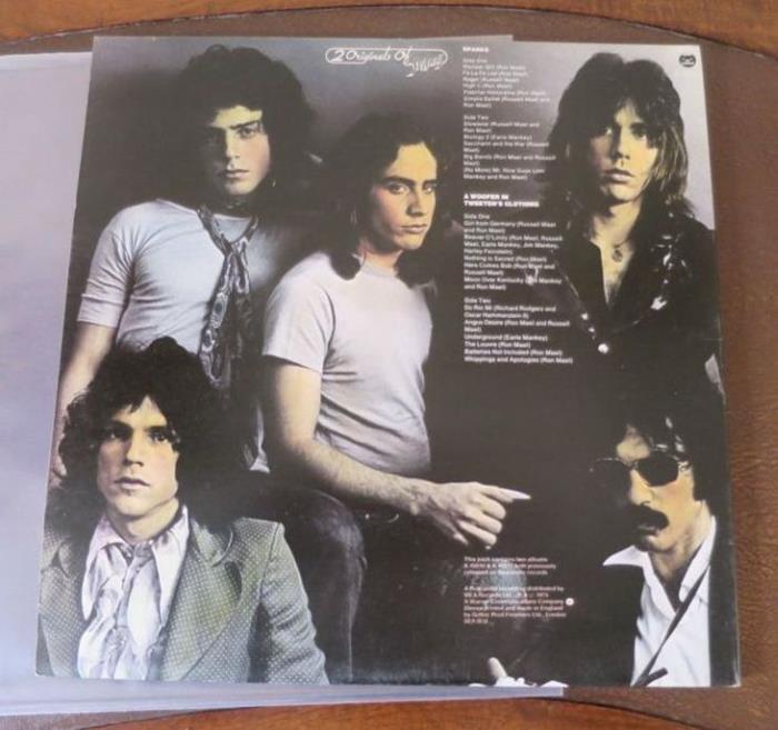 Sparks, 2 Originals of Sparks, 1975, UK