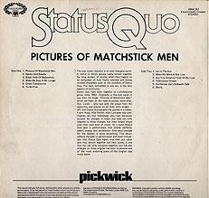 Picturesque Matchstickable Messages from the Status Quo