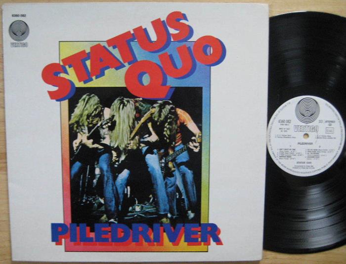 Status Quo, Piledriver, 1972, Italy