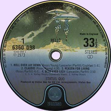 Status Quo, Hello! 1973,  Vertigo,  1