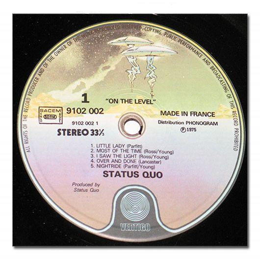 Status Quo, On the Level, 1975, 