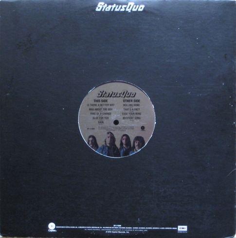 Status Quo, Blue for You 1976, USA