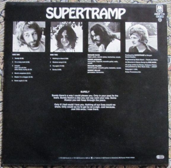 Supertramp, 1970, Holland