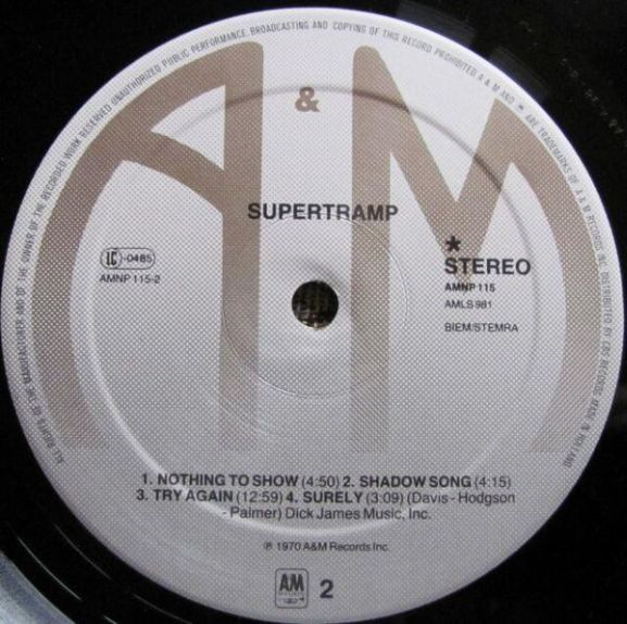 Supertramp, 1970, Netherlands