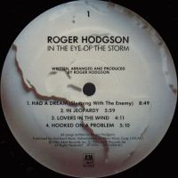 Roger Hodgson, In the Eye of the Storm, 1984, USA