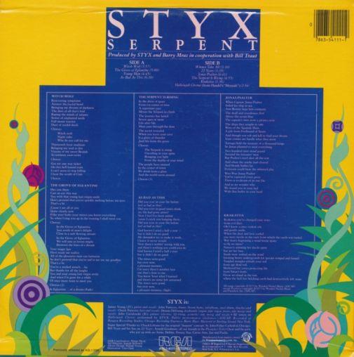 Styx, The Serpent Is Rising, 1973, USA