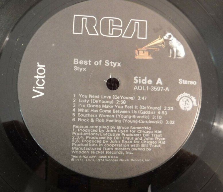 Styx, Best of Styx,   1980 