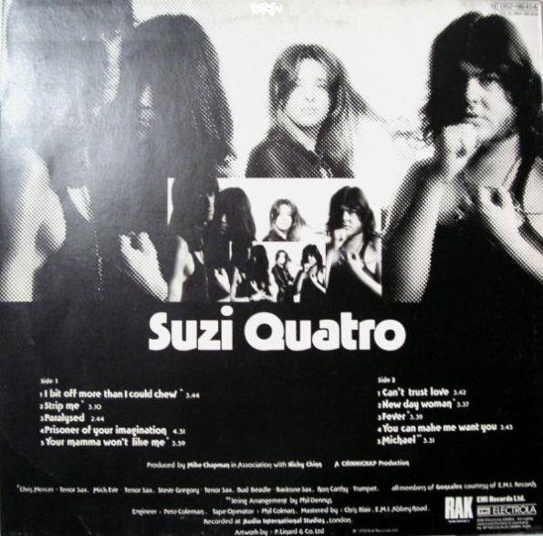 Suzi Quatro, Your Mamma Won't Like Me, 1975, 