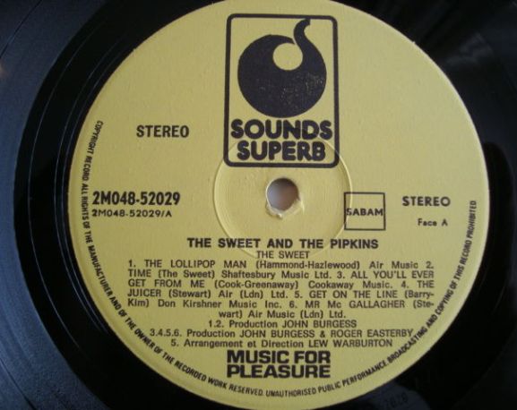 The Sweet & The Pipkins, 1970, Gimme Dat Ding,  