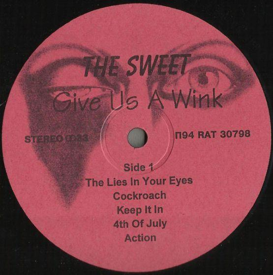 Sweet, 1976, Give Us a Wink,  