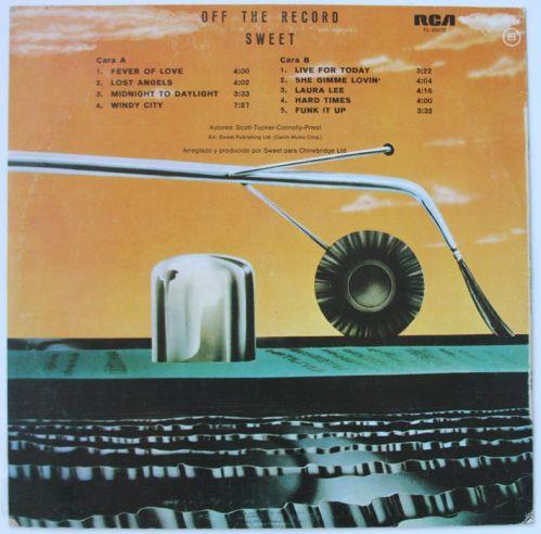 Sweet Off the Record 1977, Spain