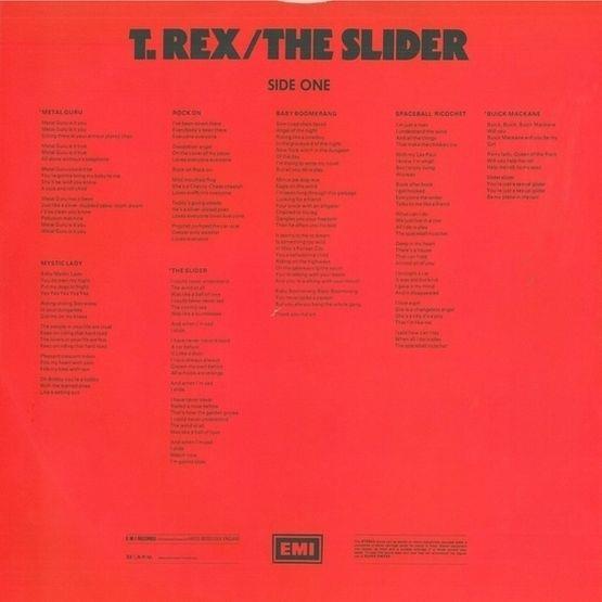 T. Rex, The Slider, 1972, UK