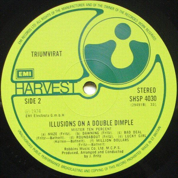 Triumvirat, Illusions on a Double Dimple, 1974, Great Britain