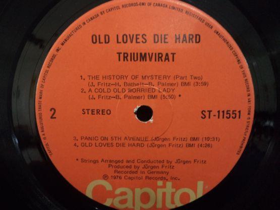 Triumvirat, Old Loves Die Hard, 1976,  