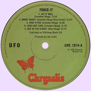 UFO, 1975, Force It, UK