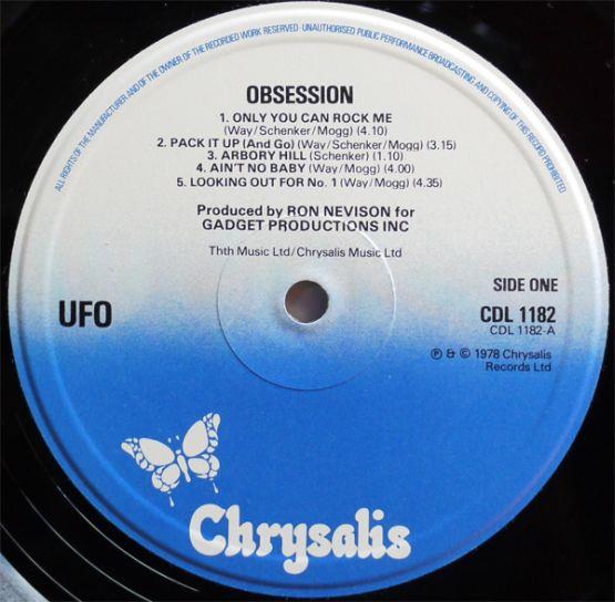 UFO, 1978, Obsession,  