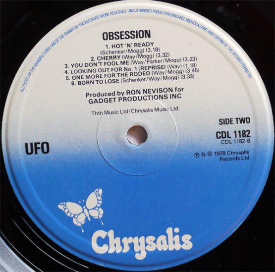 UFO, 1978, Obsession, England