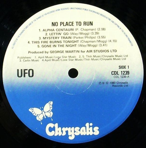 UFO, 1980, No Place to Run,  