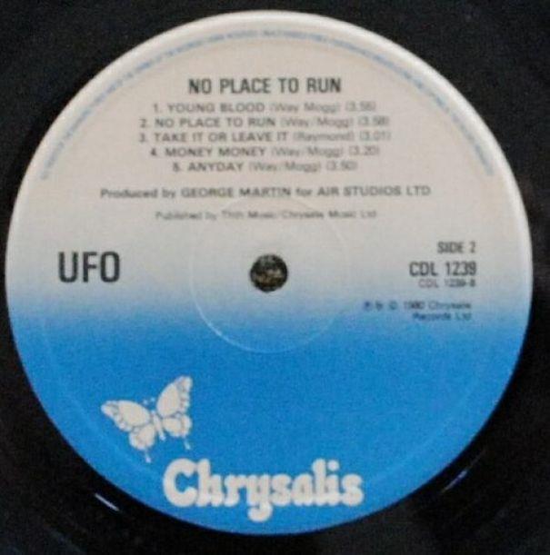 UFO, No Place to Run, 1980, UK