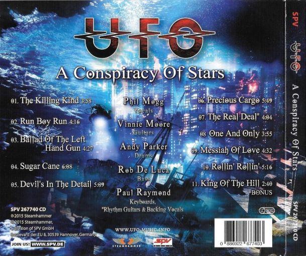 UFO, 2015, A Conspiracy of Stars,  