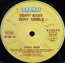 ...Very 'Eavy, Very 'Umble... 1970