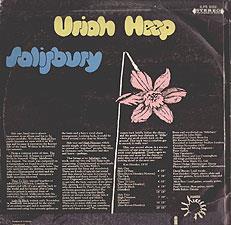 Uriah Heep, Salisbury, 1970, Israel, Side Two