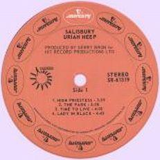 Salisbury, USA, label - Mercury