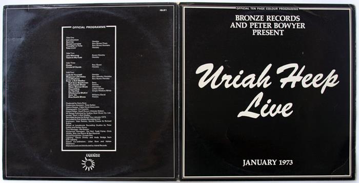 Uriah Heep, Live, Bronze, England