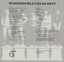 Uriah Heep, Wonderworld, 1974,  , Side Two