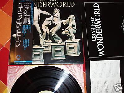 Uriah Heep, Wonderworld, 1974, Japan