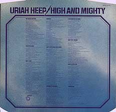 Uriah Heep, High And Mighty, 1976,  , Side One