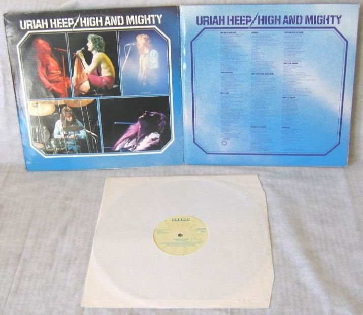 Uriah Heep, High And Mighty, 1976, South Africa