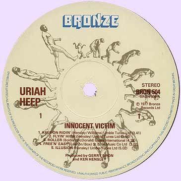 Uriah Heep, Innocent Victim, 1977, UK