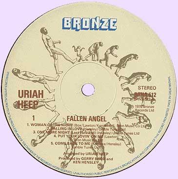 Uriah Heep, Fallen Angel, 1978, 