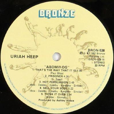 Uriah Heep, Abominog,  